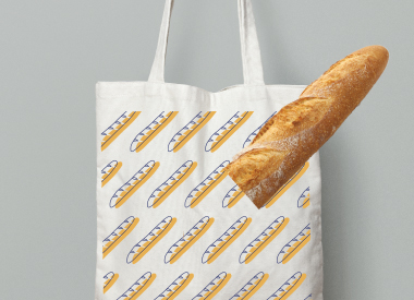 $5 Baguette Tote Bag with any purchase (U.P. $20)