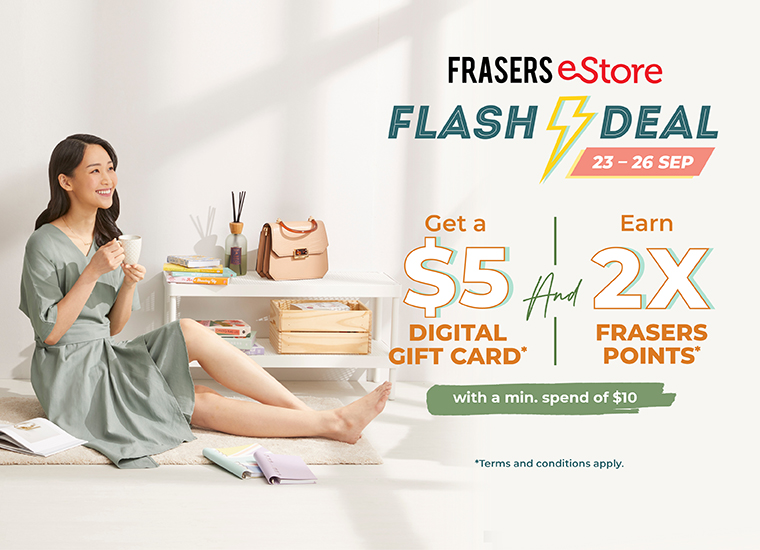Get Ready for Spectacular Rewards! Shop the Frasers eStore’s Flash Deal!
